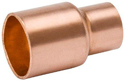 Mueller W61312 Streamline® Wrot Copper Fitting Reducer, 3/8" x 1/4"