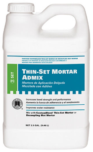 Custom® AMA2 Thin-Set Mortar Admix, 2.5 Gallon