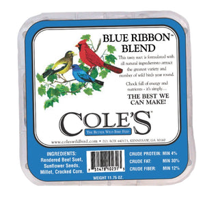 Cole's® BRSU Blue Ribbon Blend™ Suet Cake, 11.75 Oz