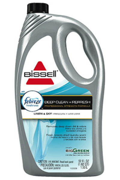 Bissell® 22763 Febreze® Deep Clean & Refresh Carpet Cleaner, Linen & Sky Fresh, 52 Oz