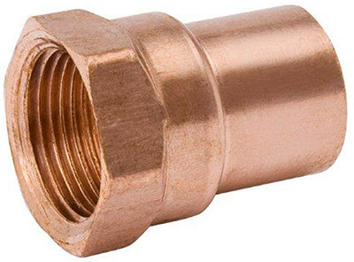 Mueller Streamline® Project Pack Adapter, 1/2" Copper x Female, 10 Pack