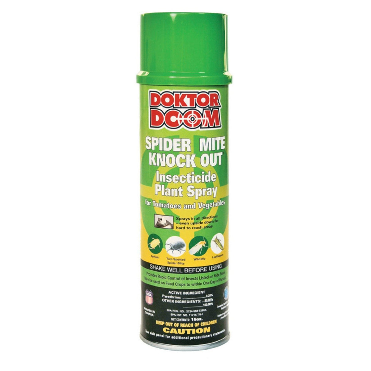 Doktor Doom Spider Mite Knock Out Insecticide Plant Spray, 16 Oz