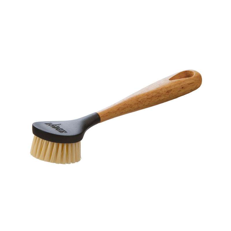 Lodge SCRBRSH Cast Iron Skillet Scrubber Brush with Nylon Bristles, 10"