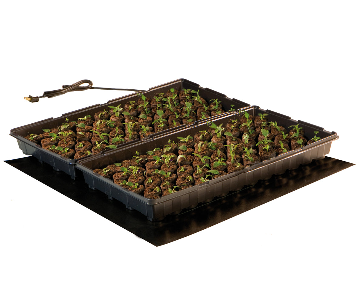 Hydrofarm® MT10008 Seedling Heat Mat, 20" x 20", 45W, 120V
