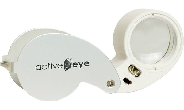 Active Eye™ AEM30 Illuminated Lighted Loupe, 30X Closer