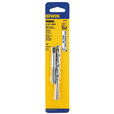 Irwin Tools 80235 Hanson® 5/16"-18 NC Tap And Letter F Drill Bit