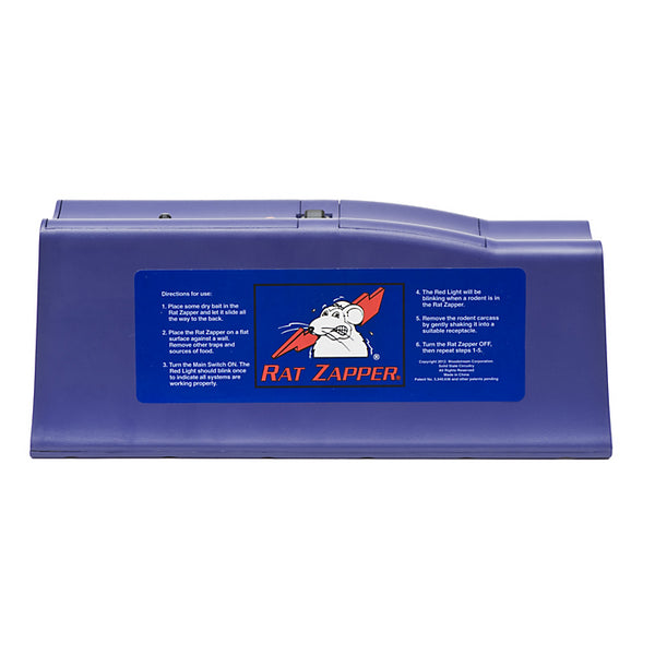 Rat Zapper® RZC001-4 Classic Rat Trap, 1 Set Of 4 "D" Batteries = 20 Kills