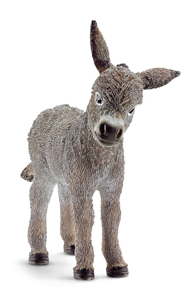 Schleich® 13746 Donkey Foal Toy Figure, Gray, For Ages 3+