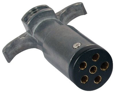 Uriah Products® UE600004 6-Way Round Pin Trailer End Connector