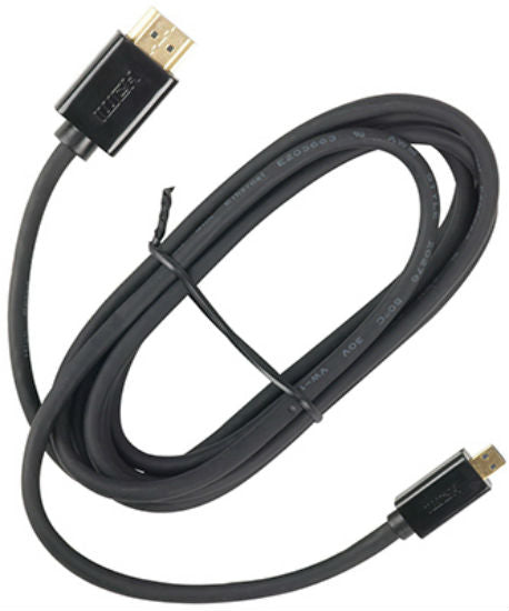 RCA VH6HMR Micro HDMI to HDMI Cable, 6'