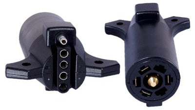 Uriah Products® UE725000 7-Way RV to 5-Way Flat Trailer Light Adapter
