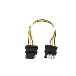 Uriah Products® UE048145 4-Wire Flat Loop Extension Trailer Connector, 12"