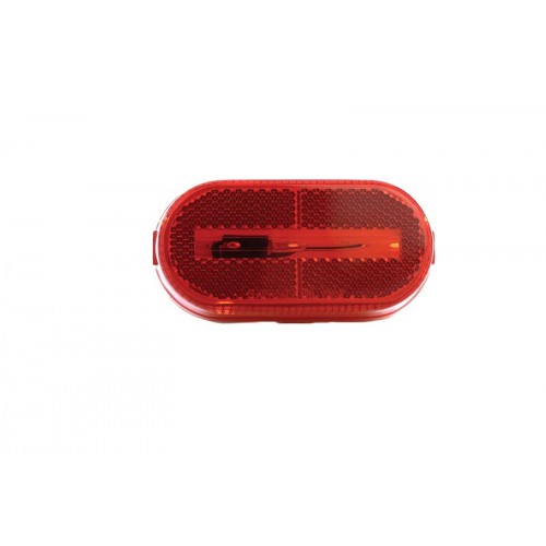 Uriah Products® UL108001 Incandescent Trailer Marker Light, 4-1/8"x2", Red