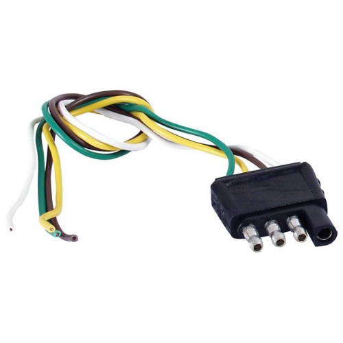 Uriah Products® UE110015 4-Way Flat Trailer End Connector Harness