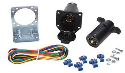 Uriah Products UE048465 7-Way RV Style Trailer & Vehicle Wiring Kit