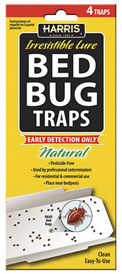 Harris BBTRP Bed Bug Traps, Pack of 4