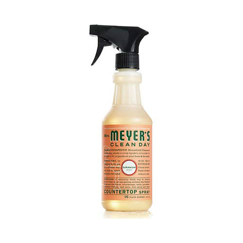 Mrs. Meyer's Clean Day 13441 Multi-Surface Everyday Cleaner, 16 Oz, Geranium