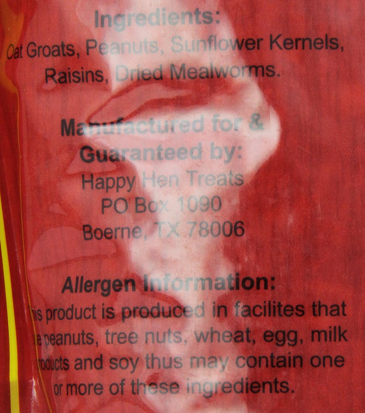 Happy Hen Treats 17015 Mealworm & Oat Party Mix, 2 Lb