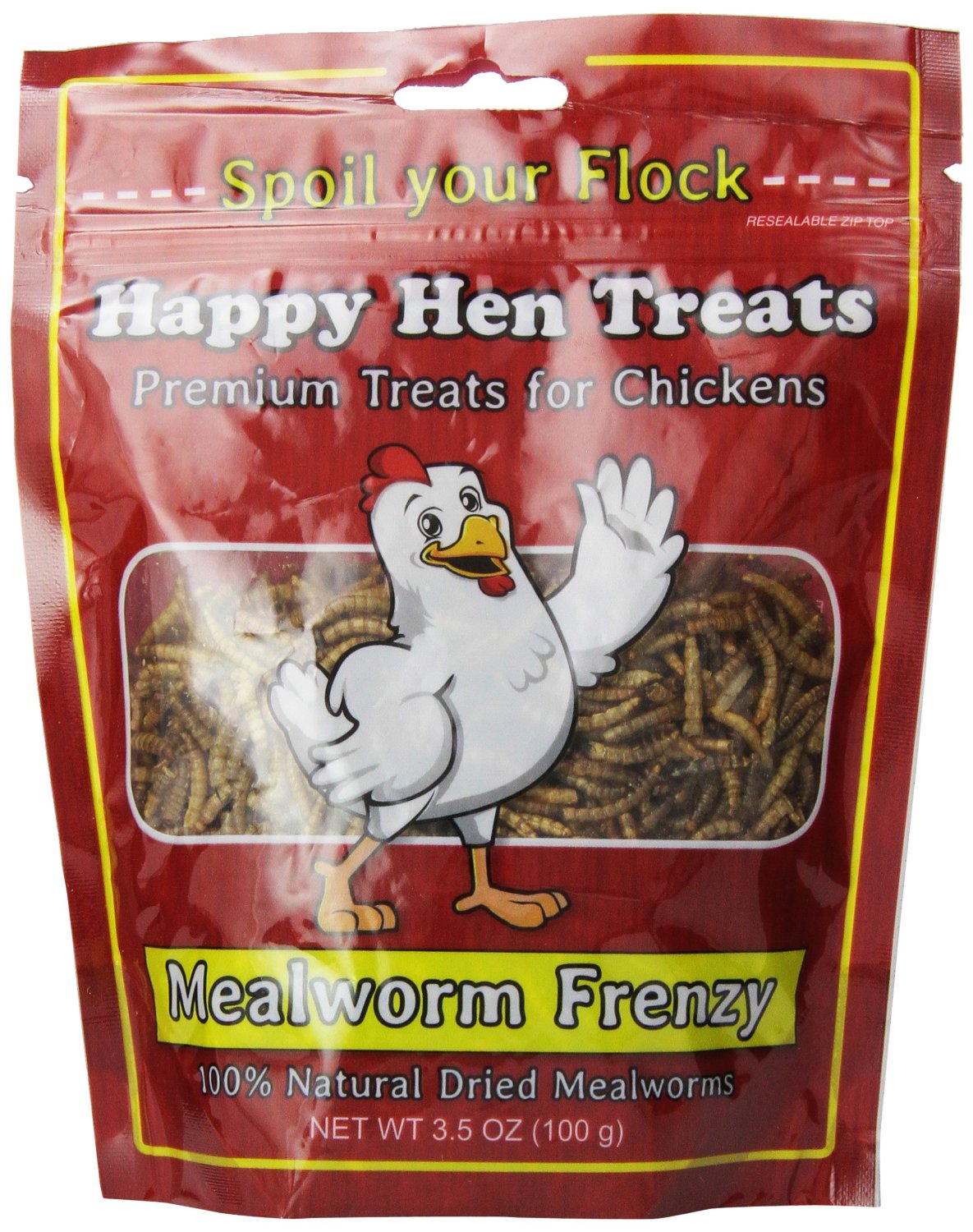 Happy Hen Treats 17005 Mealworm Frenzy, 3.5 Oz