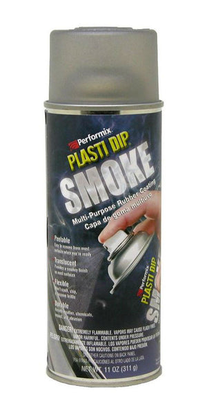 Performix® 11220-6 Plasti Dip® Smoke Multi-Purpose Rubber Coating Aerosol, 11 Oz