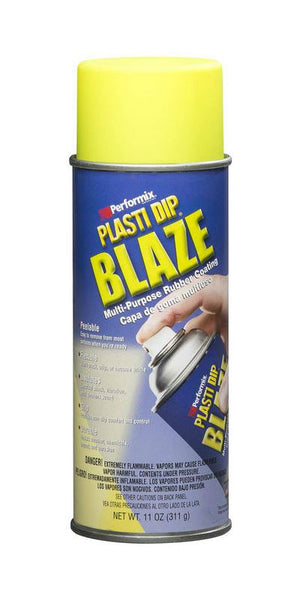 Performix 11222-6 Plasti Dip Blaze Rubber Coating Aerosol, Yellow,11Oz