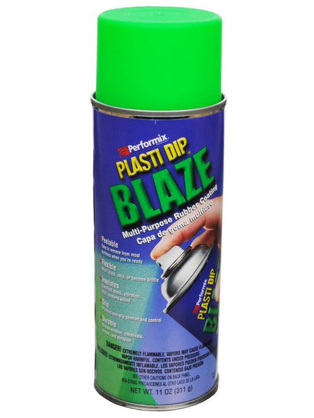 Performix® 11224-6 Plasti Dip® Blaze Rubber Coating Aerosol, Green, 11 Oz
