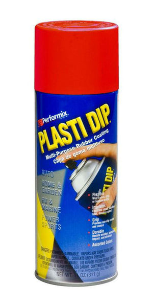 Performix® 11201-6 Plasti Dip® Multi-Purpose Rubber Coating Aerosol, Red, 11 Oz