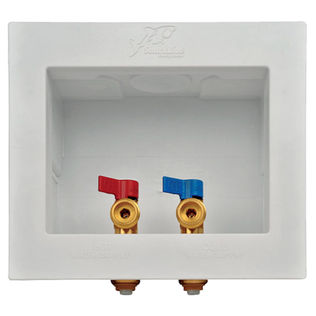 SharkBite® 24763 Washing Machine Outlet Box, 1/2" SB x 3/4" MHT
