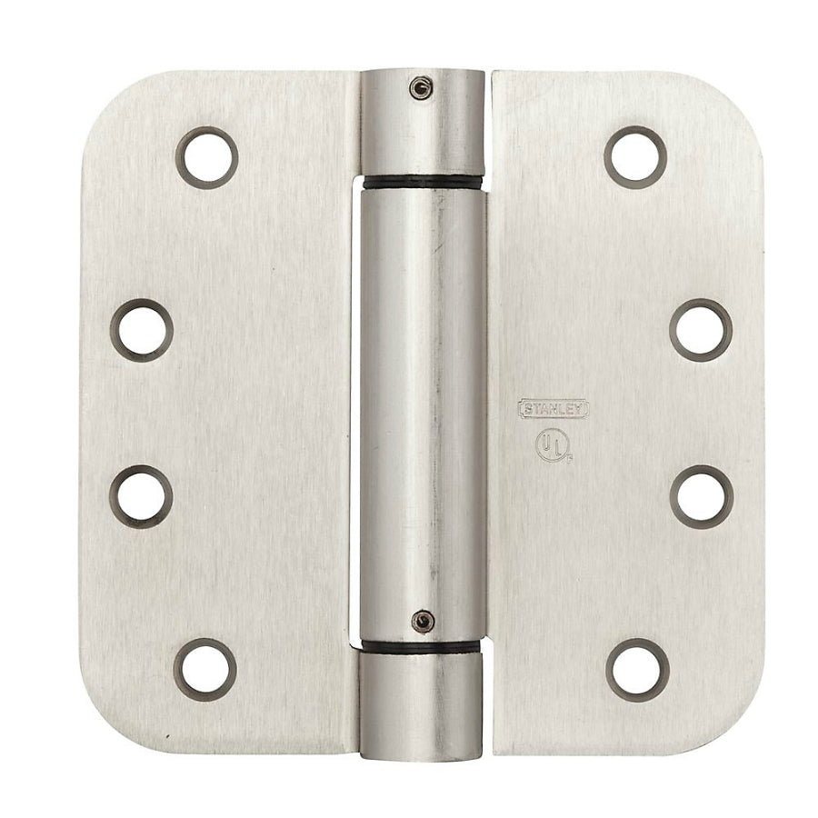 National Hardware® N351-023 Adjustable Spring Hinge, Satin Nickel, 4", V522