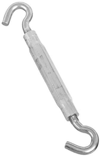 National Hardware® N222-026 Hook/Hook Turnbuckle, Zinc Plated, 3/8" x 10-1/2"