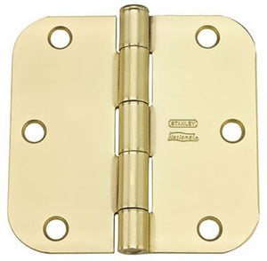 National Hardware® N612-060 Residential Hinge, Satin Brass, 3.5", 12-Pack