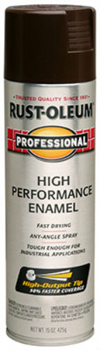 Rust-Oleum® 7548-838 High Performance Protective Enamel, 15 Oz, Dark Brown