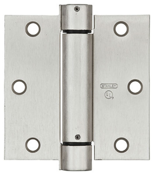 National Hardware® N350-777 Adjustable Spring Hinge, Satin Nickel, 3.5", V520