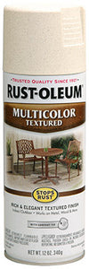 Rust-Oleum® 239121 Stops Rust® MultiColor Textured Spray Paint, 12 Oz, Caribbean Sand