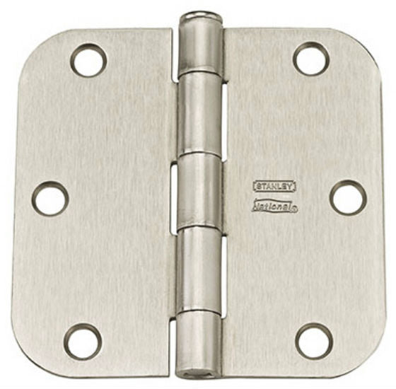 National Hardware® N612-061 Residential Hinge, Satin Nickel, 3-1/2", 12-Pack