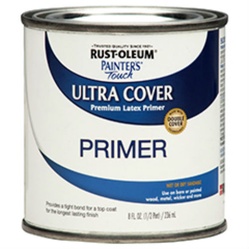 Rust-Oleum® 224430T Painter's® Touch Ultra Cover Latex Primer Paint, 1 Qt, White