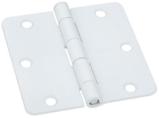 National Hardware N830-336 Door Hinge, Steel, White