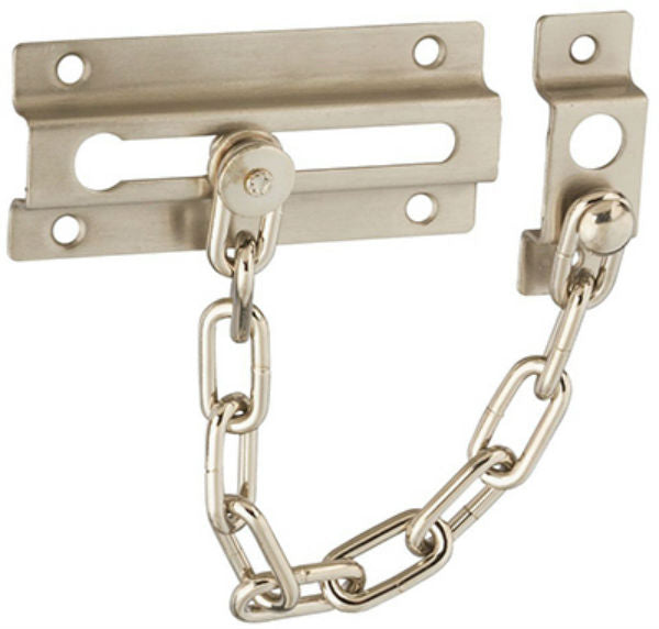 National Hardware® N336-016 Door Chain, Satin Nickel, V807