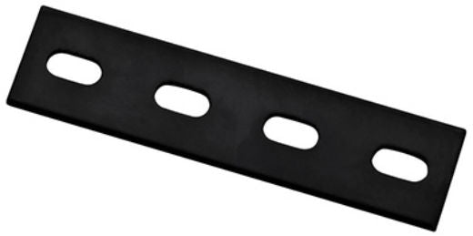 National Hardware® N351-455 Steel Mending Plate, Black, 6"