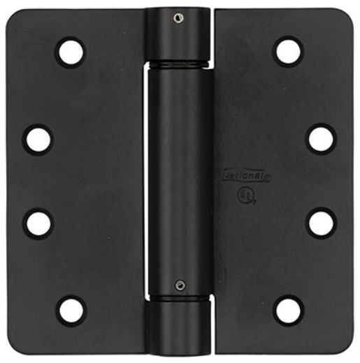 National Hardware® N351-015 Adjustable Spring Hinge, Oil Rubbed Bronze, 4"