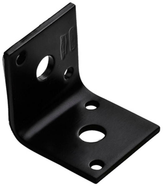National Hardware® N351-482 Corner Brace, Black, 1.65" x 1.5" x 1/8"