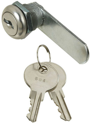 National Hardware® N185-272 Door/Drawer Utility Lock, Chrome, 1/4", VKA825