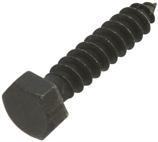 National Hardware® N179-150 Steel Lag Screws, Black, 5/16" x 1.5", 6-Pack