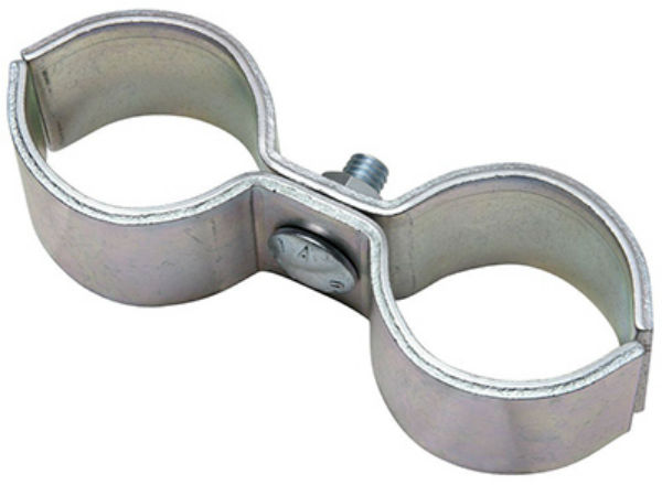 National Hardware® N344-648 Steel Pipe Clamp, Zinc Plated, 2", 300BC