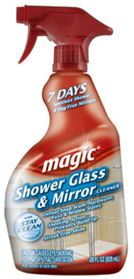 Magic American® 3073 Shower Glass & Mirror Cleaner, 28 Oz
