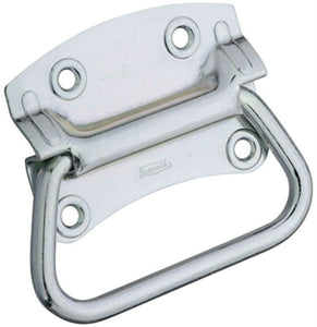 National Hardware® N117-077 Steel Chest Handle, Zinc Plated, 4"