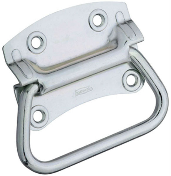 National Hardware® N117-077 Steel Chest Handle, Zinc Plated, 4"