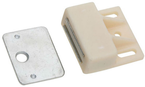 National Hardware® N149-823 Magnecatch® Cabinet Catch, White, V712