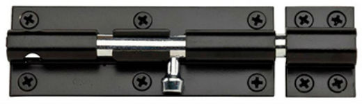 National Hardware® N152-121 Extra Heavy Barrel Bolt, Black, 5", V832