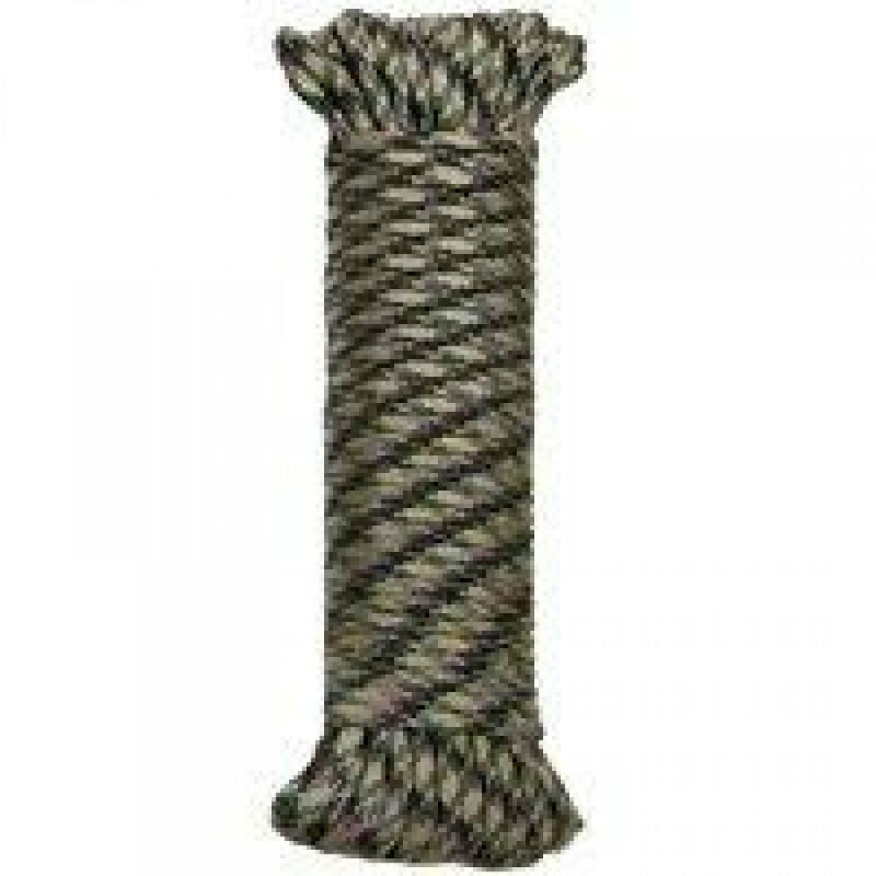 SecureLine® NPC5503250C Military Grade 550 Nylon Paracord, Camouflage, 5/32"x50'